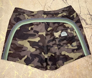 Camouflage Sundek 34 Beach Swim Board Shorts Trunks Bathing Suit Size 34 M - Picture 1 of 9