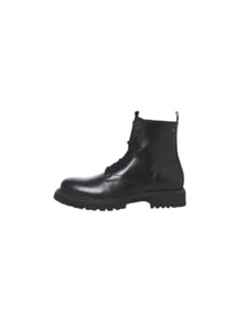 Botas Jack&Jones de Hombre, de Piel, Color Negro, Código 12241131 - Imagen 1 de 4
