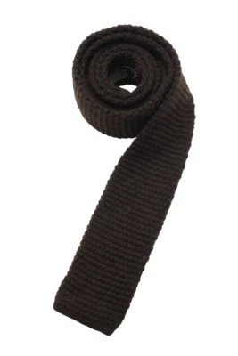 SUITSUPPLY Corbata Hombre 156 X 6 CM Lana Cuadrada Tejida Atada Marrón Foto 1 de 4