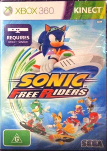Xbox 360 Kinect Sonic Free Riders Brand New Factory Sealed 2010 SEGA Racing PAL - Picture 1 of 3