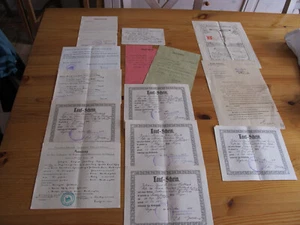 Briefe und Dokumente Alt / Konvolut - Bild 1 von 10