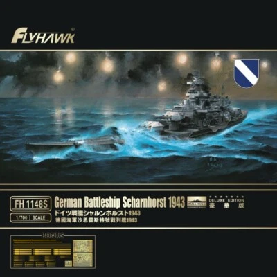 Flyhawk 1/700 FH1148S German Battleship Scharnhorst 1943