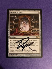MTG Magic Mirror Of Fate Signed Artist Proof X1 Magic 2010 Alan Pollack