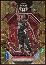 Moussa Diabate 2022-23 Panini Mosaic #224 Gold Disco Prizm /10 Rookie RC