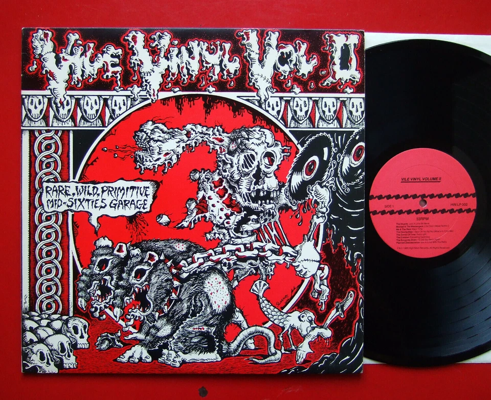 Vile Vinyl Volume 2 - Rare, Wild, Primitive Mid-Sixties Garage Psych USA 1985 - Bild 1 von 4