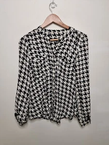 sheike top womens size 6 long sleeve button up formal breathable - Picture 1 of 7