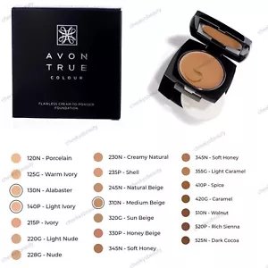 Avon True Colour Flawless CREAM TO POWDER FOUNDATION - Choose Your shade - Picture 1 of 17