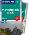 KOMPASS Wanderführer Wandertrilogie Allgäu, 84 Touren mit Extra-Tourenkarte ...