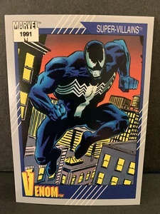 VENOM - MARVEL SUPER HEROES Series 2 Trading Card #58,1991, IMPEL - Picture 1 of 4