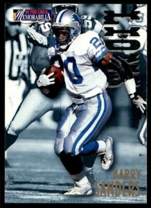 1997 Pro Line Memorabilia #MEM15 Barry Sanders   Detroit Lions - Picture 1 of 2
