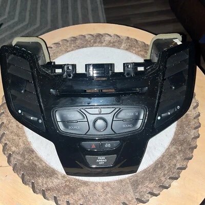 Ford Fiesta Dash Console Radio Trim Bezel Center Vent Black 2019 With Radio Cont — 第 1/4 张图片