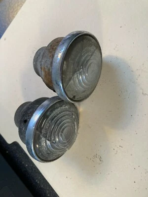  Jaguar MKX, 420G 3.8S DELANTERO Daimler DS420 conjuntos de luces laterales vidrio agrietado Foto 1 de 3