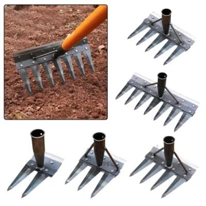 Plowing And Loosening The Soil, Agricultural Weeding Rake Tools Rake T4L9 - Picture 1 of 25