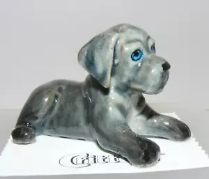 Pequeño perro porcelana en miniatura Little Critterz Corso (Mastín) ""Benny"" LC1046 - Imagen 1 de 8