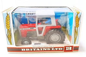 Britains Farm 1:32 Massey Ferguson MF-595 Tractor 9522 Straw Box MIB`76 New! - Picture 1 of 2
