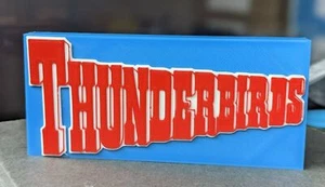  THUNDERBIRDS   logo display Beena Studio - Picture 1 of 4