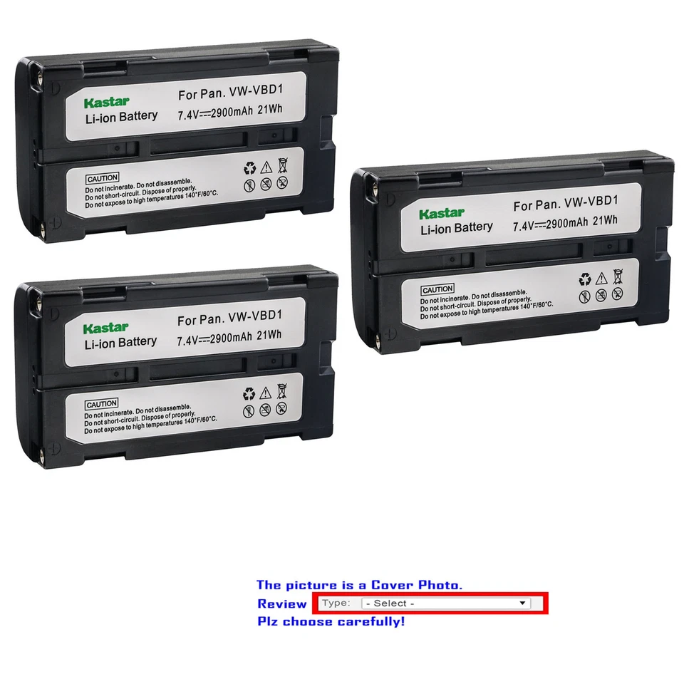 Batería de repuesto Kastar para RCA CC8251 PRO 598 PRO 698H PRO 742 BDC-70 Foto 1 de 3