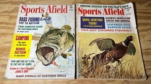 Alte Zeitschrift Vintage Angeln Barsch Vogel Sport Feld 1966 & 1969 Lot 2 - Bild 1 von 10