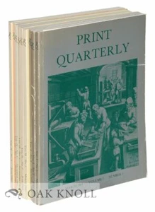 PRINT QUARTERLY / 1984 - Picture 1 of 1