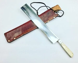 Großer jüdischer koscherer Kelch, Vintage Schlachtmesser, Daakas Shechita, Halal - Bild 1 von 10