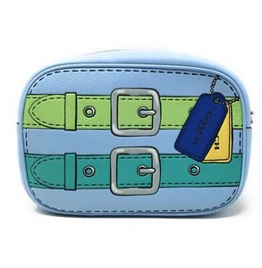 COACH Para Mujer Jamie Bolso de Cámara en Cuero de Guijarros Trompa L'oeil Estampado Cascada - Imagen 1 de 6