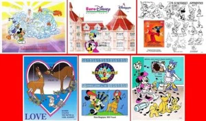 👉 DISNEY = x6 DIFFERENT S/S MNH ** - Picture 1 of 1