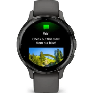 Garmin Venu 3S 41 mm Kieselgrau 8GB WLAN + Bluetooth Smartwatch NEU - Bild 1 von 3