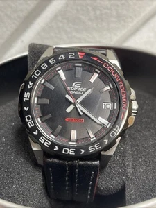 Casio Edifice 41mm Quarz Herrenuhr EFV-120BL-1AV Beschreibung lesen - Bild 1 von 11