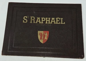 VINTAGE 30'S ART DECO ST. RAPHAEL QUINQUINA FRENCH RIVIERA MENU HOLDER - Picture 1 of 5