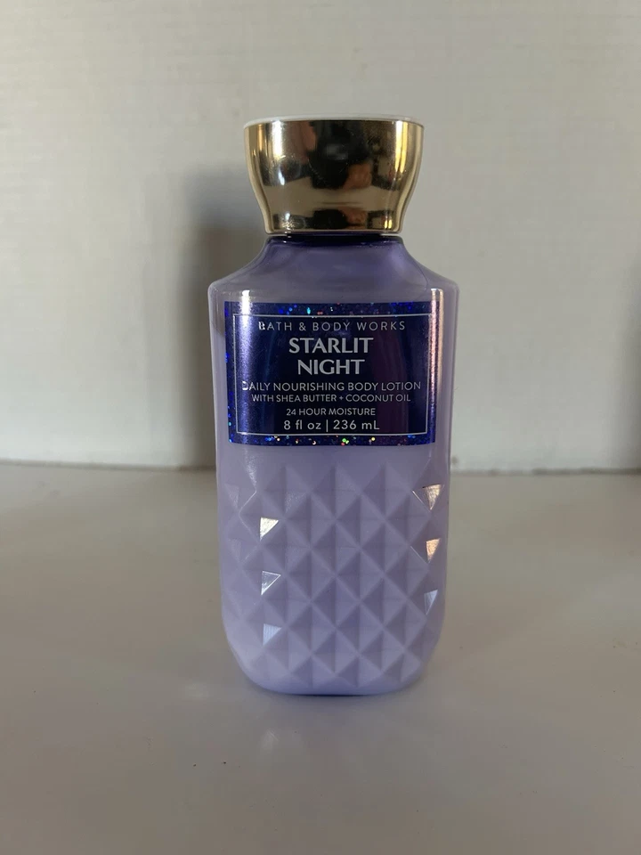 Loción corporal nutritiva diaria Bath & Body Works Starlit Night tamaño completo 8 oz  Foto 1 de 1