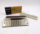 Sharp ELSIMate EL‑5100 von 1979 Vintage Taschenrechner OVP Anleitung Defekt
