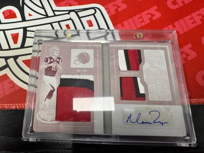 2016 Matt Ryan panini  Playbook 1/1  auto booklet - Image 1 of 2