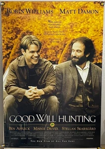 GOOD WILL HUNTING ROLLED ORIGINAL ONE SHEET MOVIE POSTER MATT DAMON (1997) - Picture 1 of 2