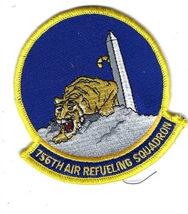PATCH USAF 756TH AIR REFUELING SQ ARS ANDREWS AFB B7-15 - Picture 1 of 1