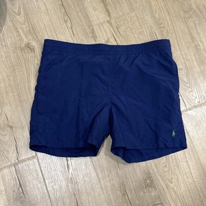Polo Ralph Lauren Blue Green XL Nylon Polyester RN 41381 Swimming Trunk Shorts - Picture 1 of 5