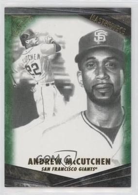 2018 Topps Gallery Masterpiece Green /250 Andrew McCutchen #M-6 - Image 1 of 2