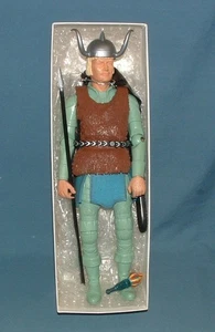 ERIK THE VIKING 12" ACTION FIGURE WITH CUSTOM ACCESSORIES - MARX - USED - Picture 1 of 5