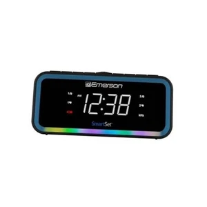 CKS1401 Smartset AM/FM Dual Alarm Clock Radio with 0.9” White LED Display - Picture 1 of 7