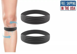 2 Stück Patellasehnenstützband, Silikon Knieband Flexibles Patella Knie - Bild 1 von 8