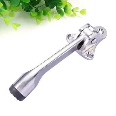  Door Stopper Zinc Alloy Rubber Door Stop Wedge Holder Wall Protector for Home - Bild 1 von 4