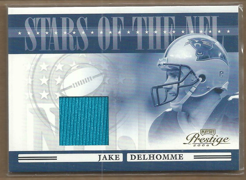 2006 Playoff Prestige Stars of the NFL Jerseys 31 Jake Delhomme Carolina Panther - Image 1 of 1