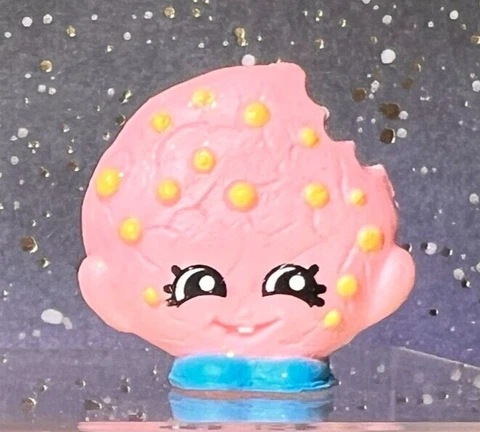 SHOPKINS Season 1 KOOKY COOKIE ULTRA RARE Pink #1-039 ~ $3.99 Max Shipping Cover