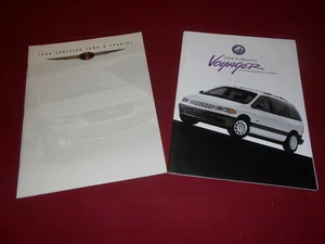 1998 PLYMOUTH VOYAGER 40 p. CATALOG & '98 CHRYSLER TOWN & COUNTRY 38 p. BROCHURE - Foto 1 di 7