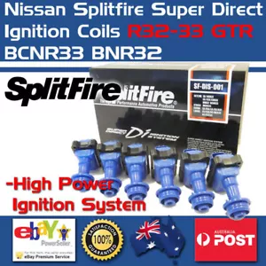 Splitfire Super Direct Ignition System Coil Packs Fits NISSAN GTS GTR R32 R33 - Picture 1 of 4