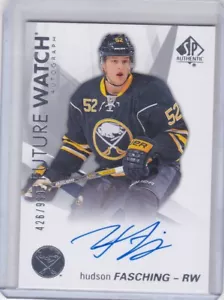 HUDSON FASCHING Autograph Rookie | 2016-17 Upper Deck SP Authentic #129 426/999 - Picture 1 of 2