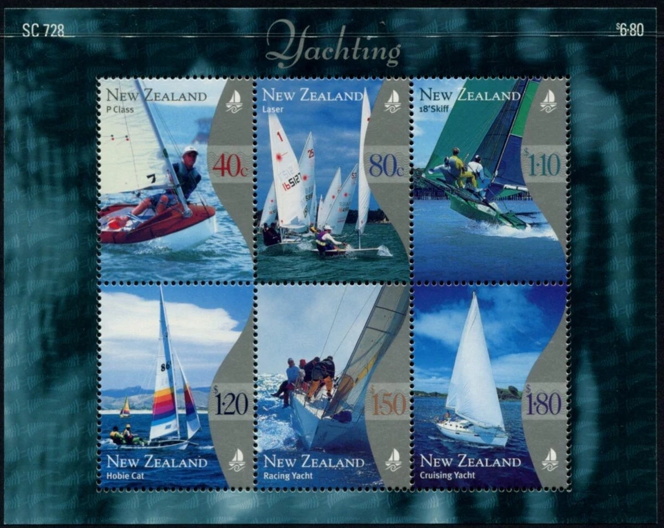 Mini hoja de sello de navegación de Nueva Zelanda Nueva Zelanda 1999 como nuevo Foto 1 de 1