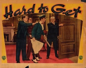 Olivia De Havilland Dick Powell Hard To Get Original 11x14" Lobby Card #N1906