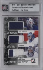2010 ITG Between the Pipes /20 Jean-Sebastien Giguere Jonas Gustavsson #HSHS-15