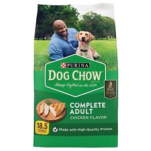 Purina Dog Chow Complete Adult Kibble With Chicken Flavor Dry Dog Food, 18.5 lbs