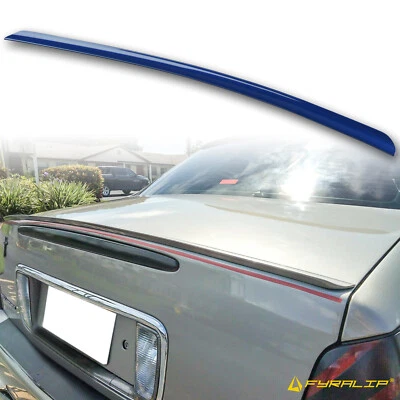 Alerón labial de maletero azul pintado Fyralip Y22 WA722J para Cadillac DeVille sedán Foto 1 de 4